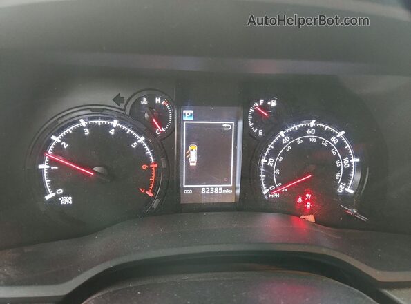 JTENU5JR9M5898848 2021 TOYOTA 4RUNNER Charcoal ხელსაწყოთა პანელის ხედი