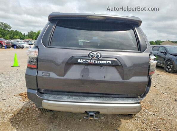 JTERU5JR1M5933903 2021 TOYOTA 4RUNNER Серый Вид сзади