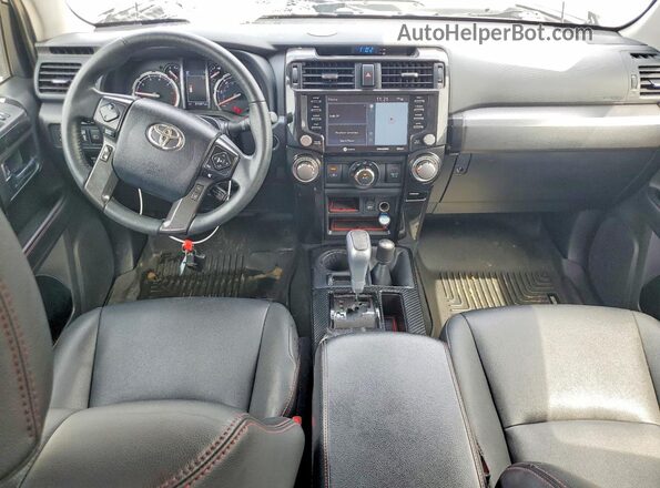 JTERU5JR1M5933903 2021 TOYOTA 4RUNNER Серый Вид панели приборов