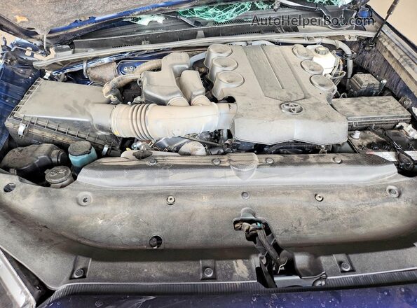 JTERU5JR1P6197558 2023 TOYOTA 4RUNNER Синий Вид подкапотного пространства