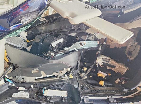 JTERU5JR1P6197558 2023 TOYOTA 4RUNNER Синий Вид салона спереди