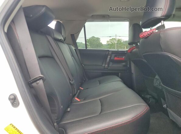 JTERU5JR1R6258104 2024 TOYOTA 4RUNNER White Rear seats view