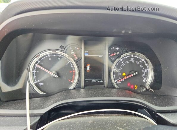 JTERU5JR3P6177070 2023 TOYOTA 4RUNNER White Instrument cluster view