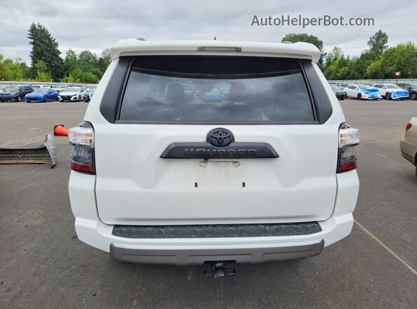 JTERU5JR3P6177070 2023 TOYOTA 4RUNNER White Rear view
