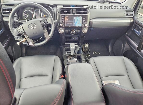 JTERU5JR3P6177070 2023 TOYOTA 4RUNNER White Dashboard view