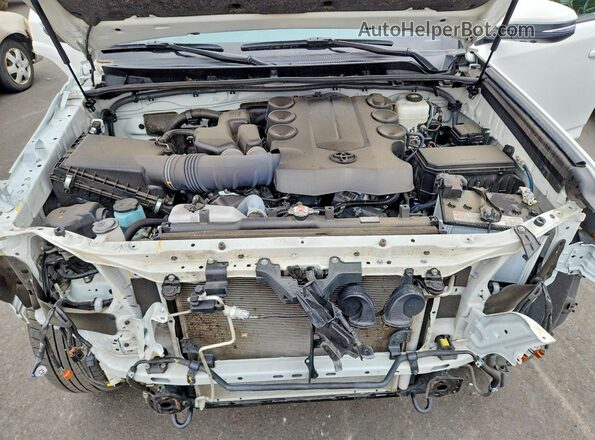 JTERU5JR3P6177070 2023 TOYOTA 4RUNNER White Rear interior view