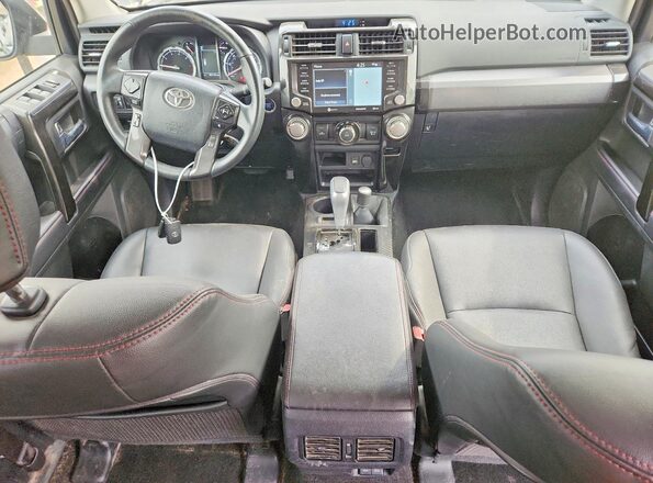 JTERU5JR6M5960725 2021 TOYOTA 4RUNNER Gray Вид панелі приладів
