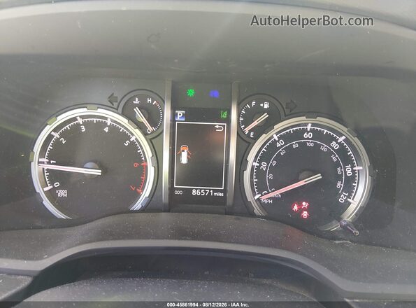 JTERU5JR7M5839251 2021 TOYOTA 4RUNNER Серый Вид задних сидений