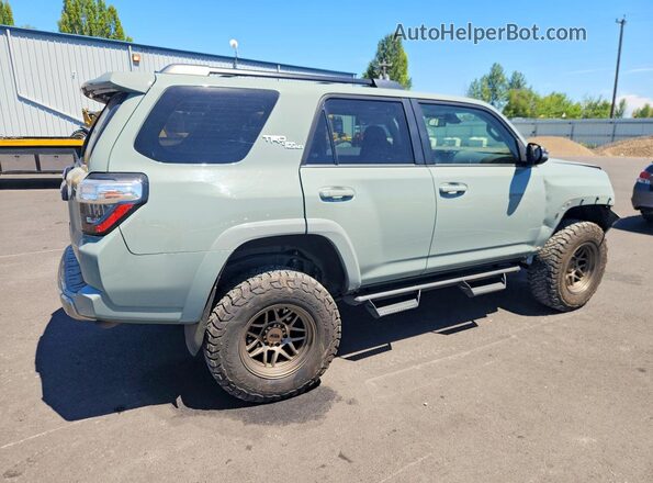 JTERU5JR8P6197332 2023 TOYOTA 4RUNNER Green Задня права чверть