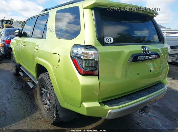 JTERU5JR9P6097451 2023 TOYOTA 4RUNNER Green Задня ліва чверть