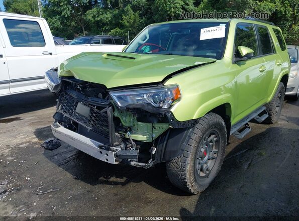 JTERU5JR9P6097451 2023 TOYOTA 4RUNNER Green Передня ліва чверть