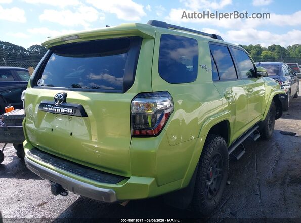 JTERU5JR9P6097451 2023 TOYOTA 4RUNNER Green Задня права чверть