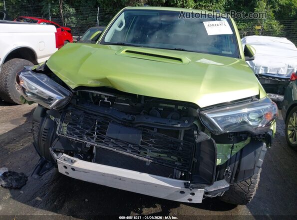 JTERU5JR9P6097451 2023 TOYOTA 4RUNNER Green Вид спереду