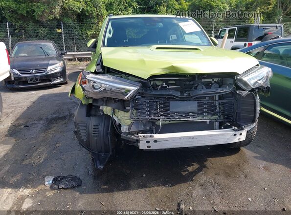 JTERU5JR9P6097451 2023 TOYOTA 4RUNNER Green Вид щитка приладів