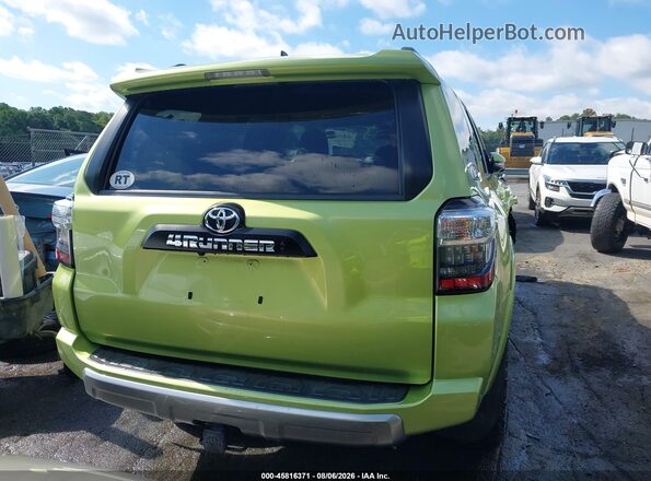 JTERU5JR9P6097451 2023 TOYOTA 4RUNNER Green 