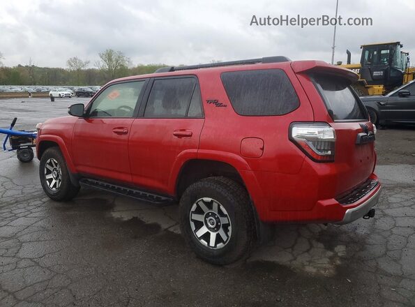 JTERU5JR9P6192639 2023 TOYOTA 4RUNNER Red Tył lewy