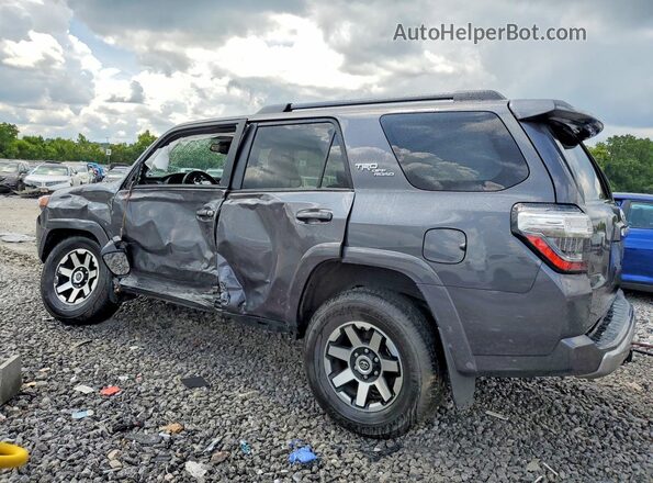 JTERU5JRXN6016907 2022 TOYOTA 4RUNNER Charcoal უკანა მარცხენა