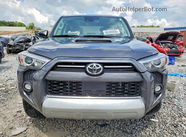 JTERU5JRXN6016907 2022 TOYOTA 4RUNNER Charcoal წინა ხედი