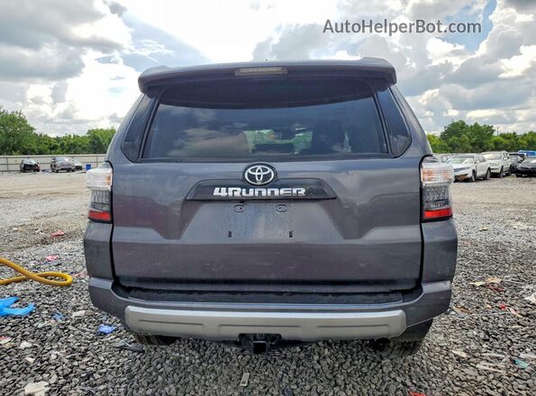 JTERU5JRXN6016907 2022 TOYOTA 4RUNNER Charcoal უკანა ხედი