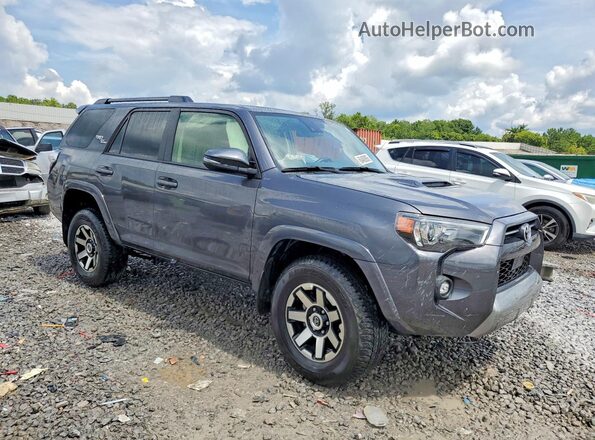 JTERU5JRXN6016907 2022 TOYOTA 4RUNNER Charcoal წინა მარჯვენა