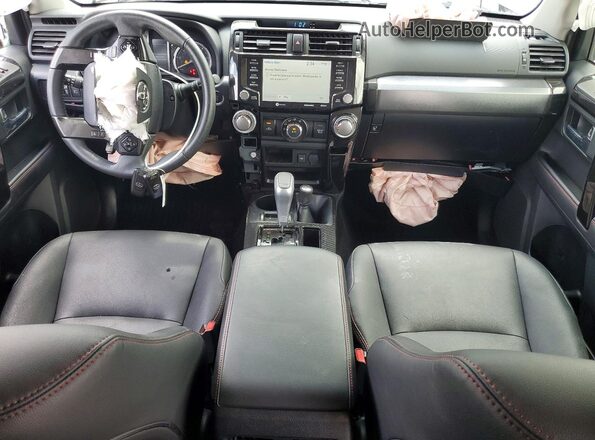 JTERU5JRXN6016907 2022 TOYOTA 4RUNNER Charcoal წინა პანელის ხედი