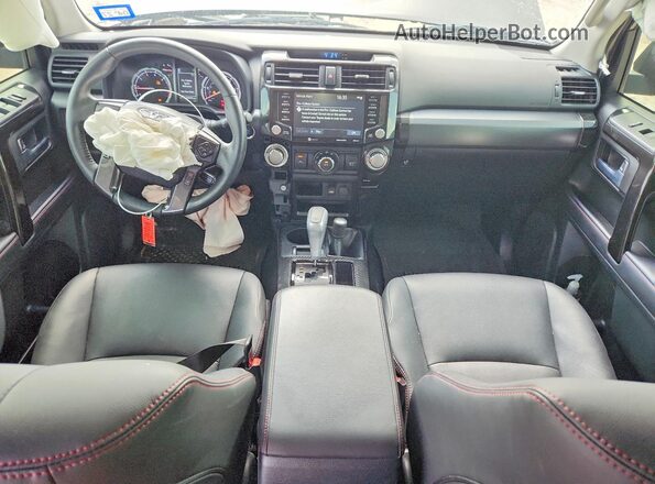 JTERU5JRXN6044447 2022 TOYOTA 4RUNNER Gray Вид панелі приладів
