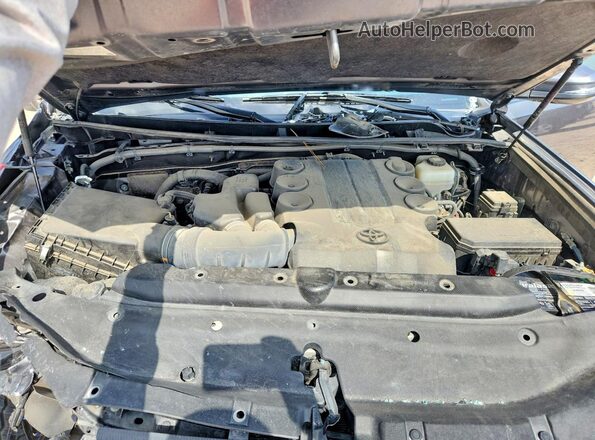 JTERU5JRXN6044447 2022 TOYOTA 4RUNNER Gray Вид задньої частини салону
