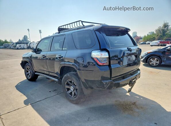 JTETU5JR6N6076933 2022 TOYOTA 4RUNNER Black Հետևի ձախ