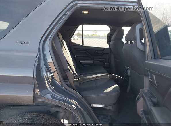 JTEVA5AR5S5000672 2025 TOYOTA 4RUNNER Gray Vista de la etiqueta del VIN