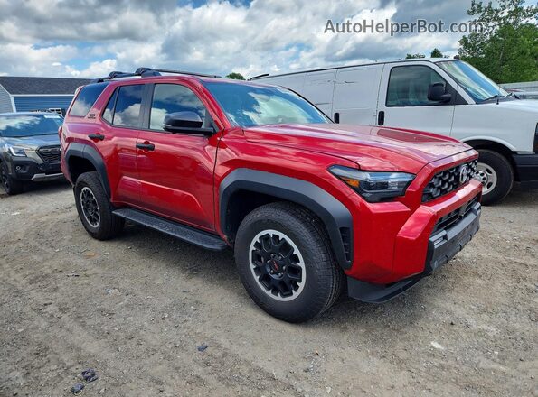 JTEVA5BR7T5081030 2026 TOYOTA 4RUNNER Red Delantero derecho