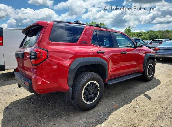 JTEVA5BR7T5081030 2026 TOYOTA 4RUNNER Red Trasero derecho