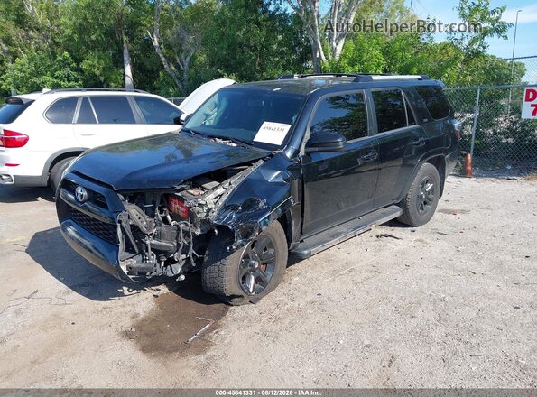 JTEZU5JR1K5210761 2019 TOYOTA 4RUNNER Black Przód lewy