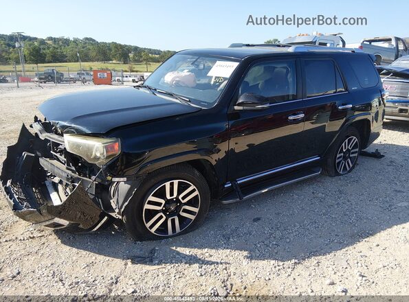 JTEZU5JR3G5145192 2016 TOYOTA 4RUNNER Black Vista tres cuartos delantera izquierda