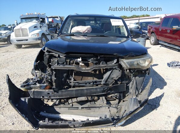 JTEZU5JR3G5145192 2016 TOYOTA 4RUNNER Black Vista del cuadro de instrumentos