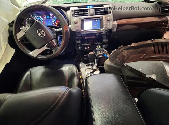 JTEZU5JR5G5116793 2016 TOYOTA 4RUNNER Белый Вид панели приборов