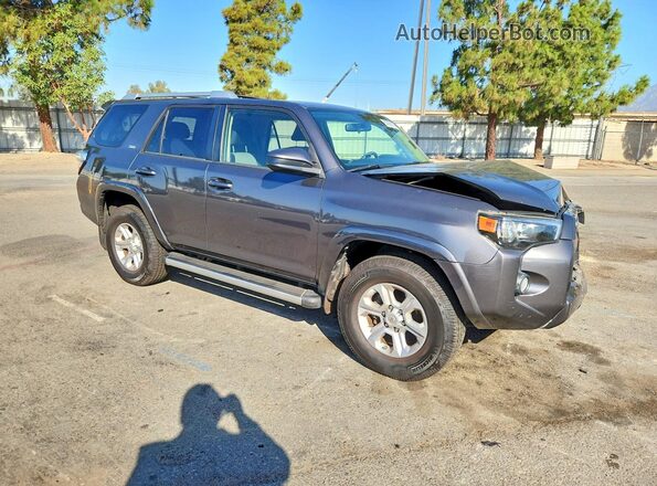 JTEZU5JR7G5117413 2016 TOYOTA 4RUNNER Gray წინა მარჯვენა