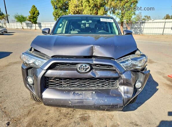 JTEZU5JR7G5117413 2016 TOYOTA 4RUNNER Gray წინა ხედი