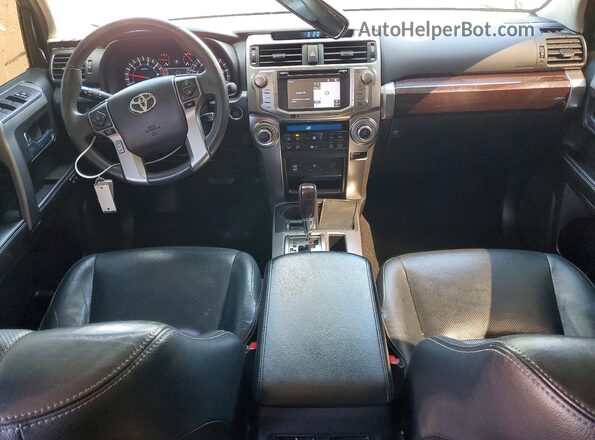 JTEZU5JR9G5116487 2016 TOYOTA 4RUNNER Угольный Вид панели приборов