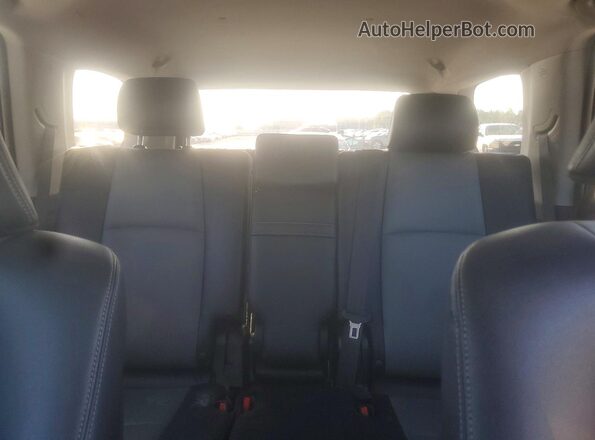 JTEZU5JRXG5128602 2016 TOYOTA 4RUNNER Gray უკანა სავარძლების ხედი