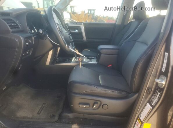 JTEZU5JRXG5128602 2016 TOYOTA 4RUNNER Gray წინა სალონის ხედი