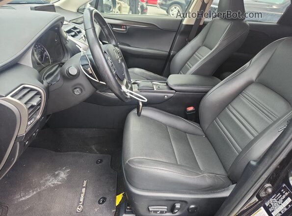 JTGARBZ7M2183206 2021 LEXUS NX Black წინა სალონის ხედი