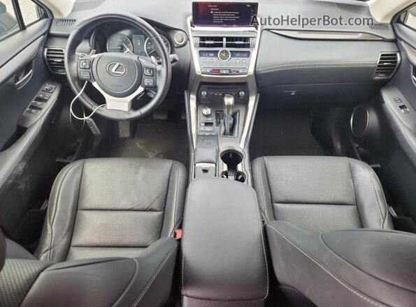JTGARBZ7M2183206 2021 LEXUS NX Black წინა პანელის ხედი