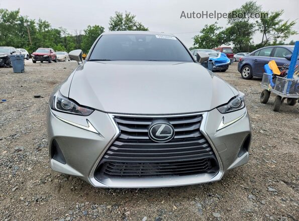 JTHA81F24L5041443 2020 LEXUS IS Silver Front view