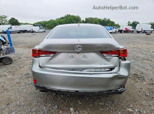 JTHA81F24L5041443 2020 LEXUS IS Silver Rear view