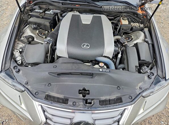 JTHA81F24L5041443 2020 LEXUS IS Silver Rear interior view