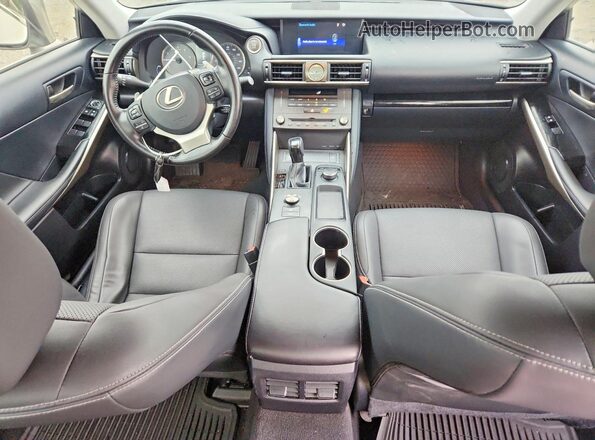 JTHA81F24L5041443 2020 LEXUS IS Silver Dashboard view