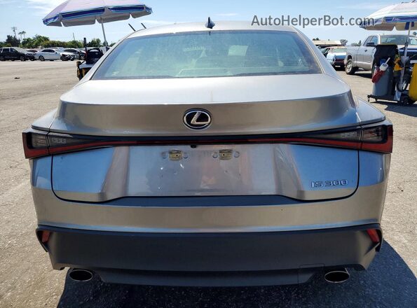 JTHAA1D21M5117094 2021 LEXUS IS Серый Вид сзади