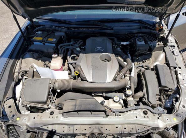 JTHAA1D21M5117094 2021 LEXUS IS Gray Սալոնի հետևի տեսք