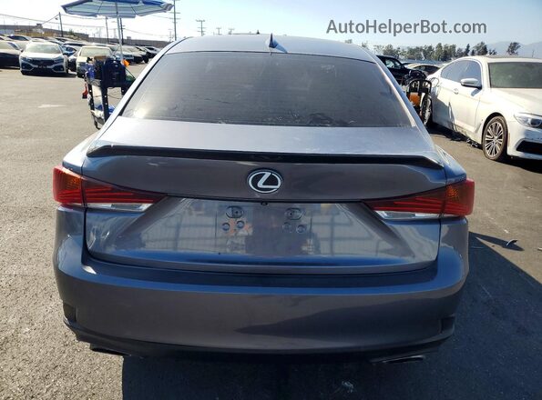 JTHAA1D22L5108709 2020 LEXUS IS Gray Вид ззаду