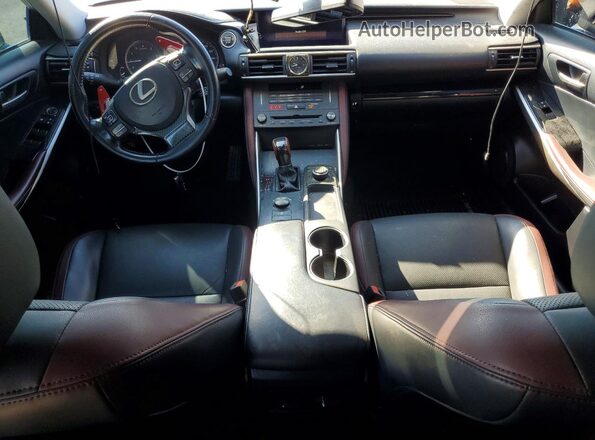 JTHAA1D22L5108709 2020 LEXUS IS Gray Вид панелі приладів